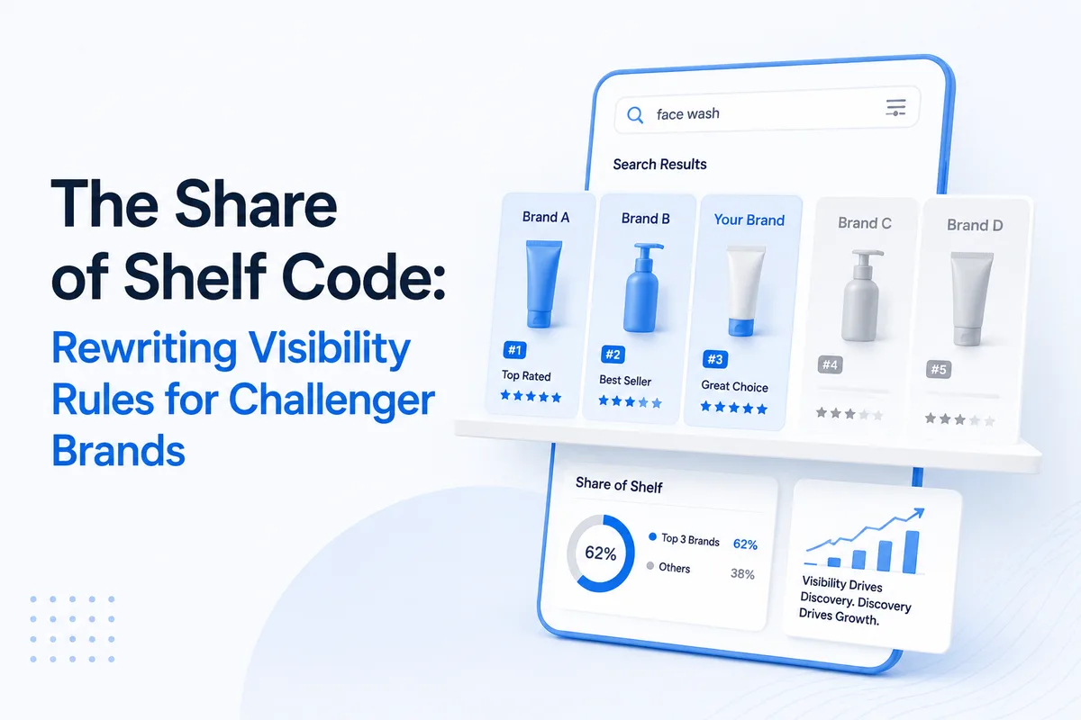 The Share of Shelf Code: Rewriting Visibility Rules for Challenger Brands