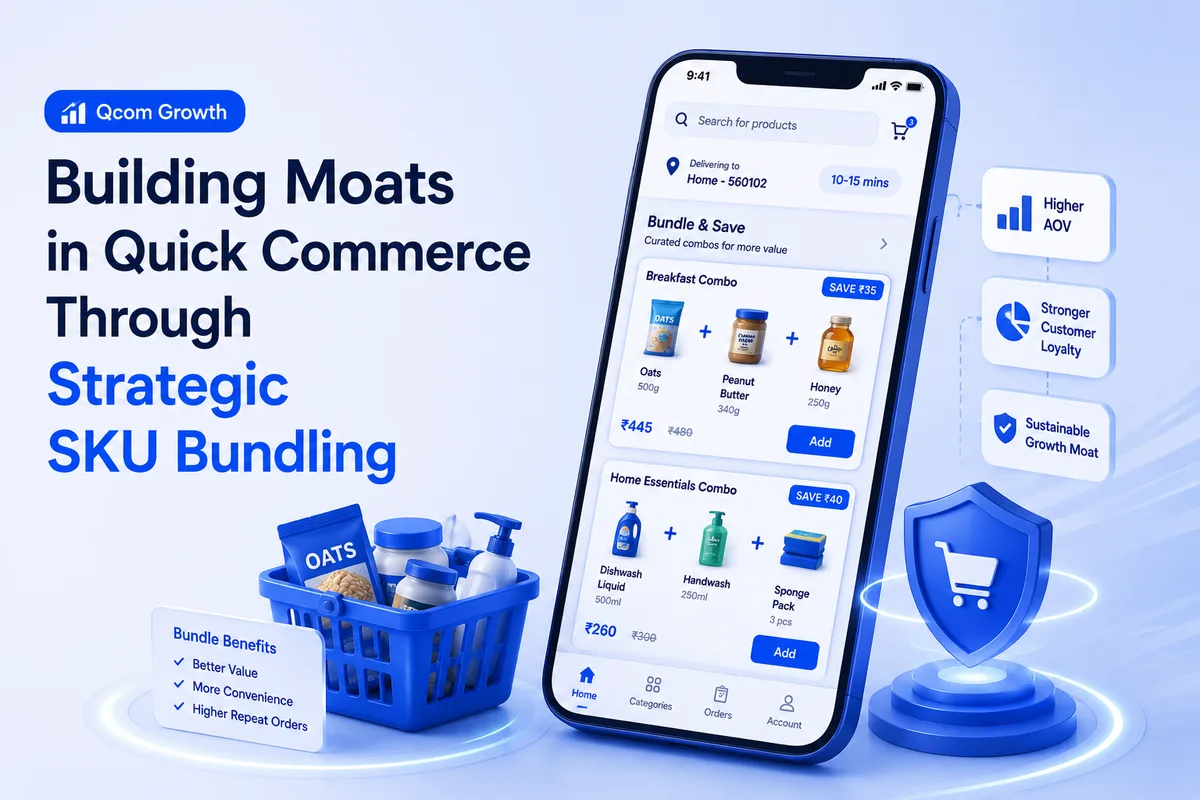 Building Moats in Quick Commerce Through Strategic SKU Bundling
